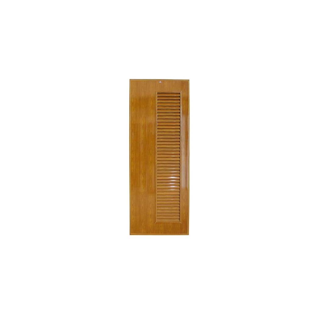 ประตู PVC รุ่นไทเกอร์ (เกล็ดข้าง) ขนาด 60×180 ซม.