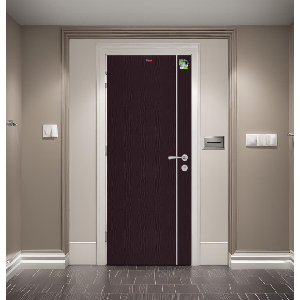 Metro-Tech ประตู UPVC ไม้สังเคราะห์ รุ่น MP11 ขนาด 90x200 cm. thumbnail 6