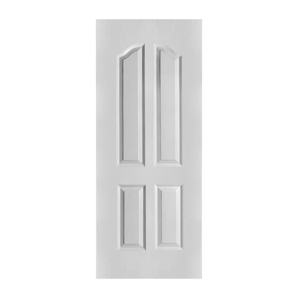 Metro-Tech ประตู UPVC ไม้สังเคราะห์ รุ่น ลูกฟัก ขนาด 80x200 cm. สีขาว (ภายนอก,ภายใน) รูปที่ 1