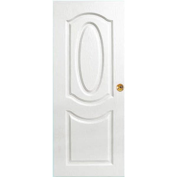 Metro-Tech ประตู UPVC ไม้สังเคราะห์ รุ่น ลูกฟัก ขนาด 90x200 cm. สีขาว (ภายนอก,ภายใน) รูปที่ 1