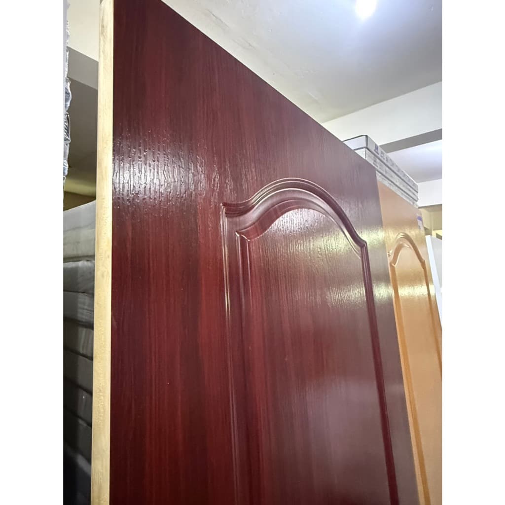 บานประตูupvcภายในลูกฟัก80*200cmลายไม้โอ๊คแดง(เฟรมไม้) (สินค้าล้างสต็อก ราคาพิเศษ) thumbnail 3