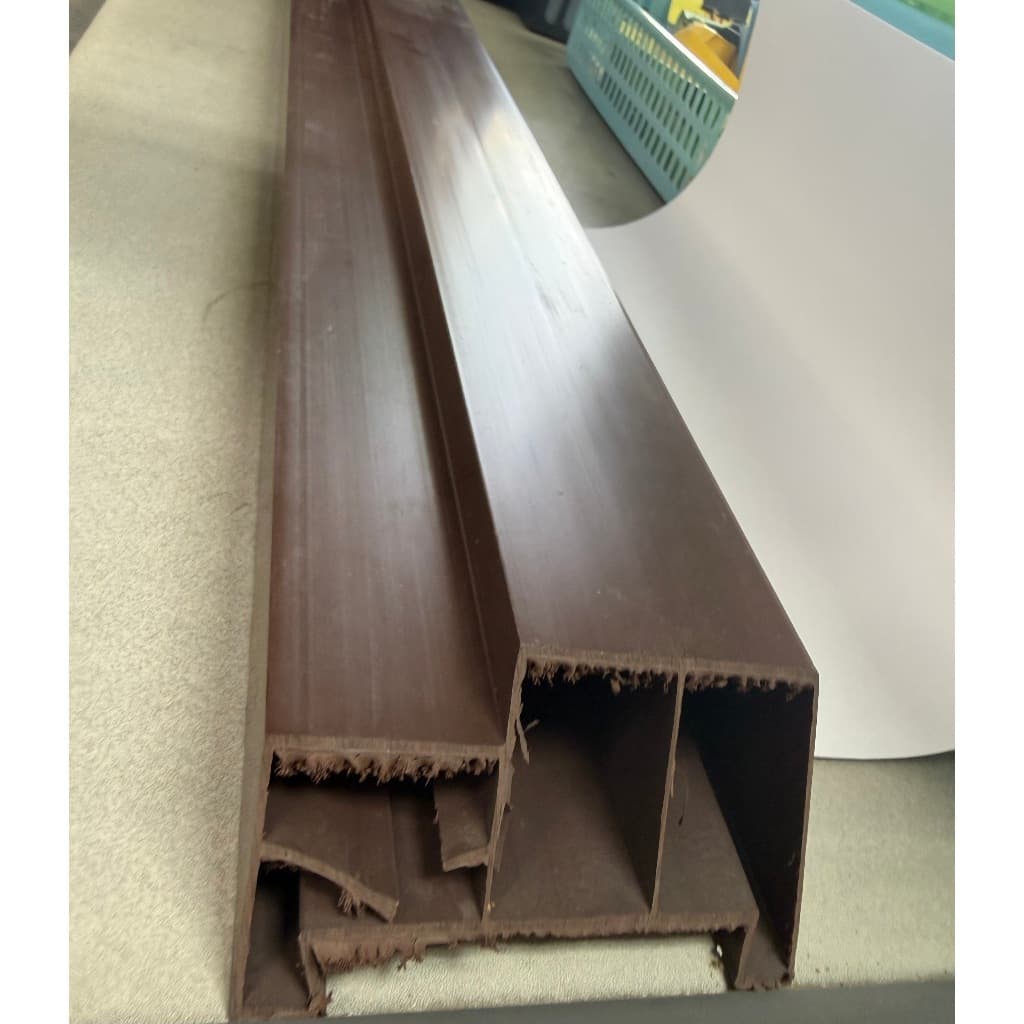METROTECH วงกบประตูPVC 70*200cm สีโอ๊คราคาถูก (สินค้าล้างสต็อก ราคาพิเศษ) thumbnail 3