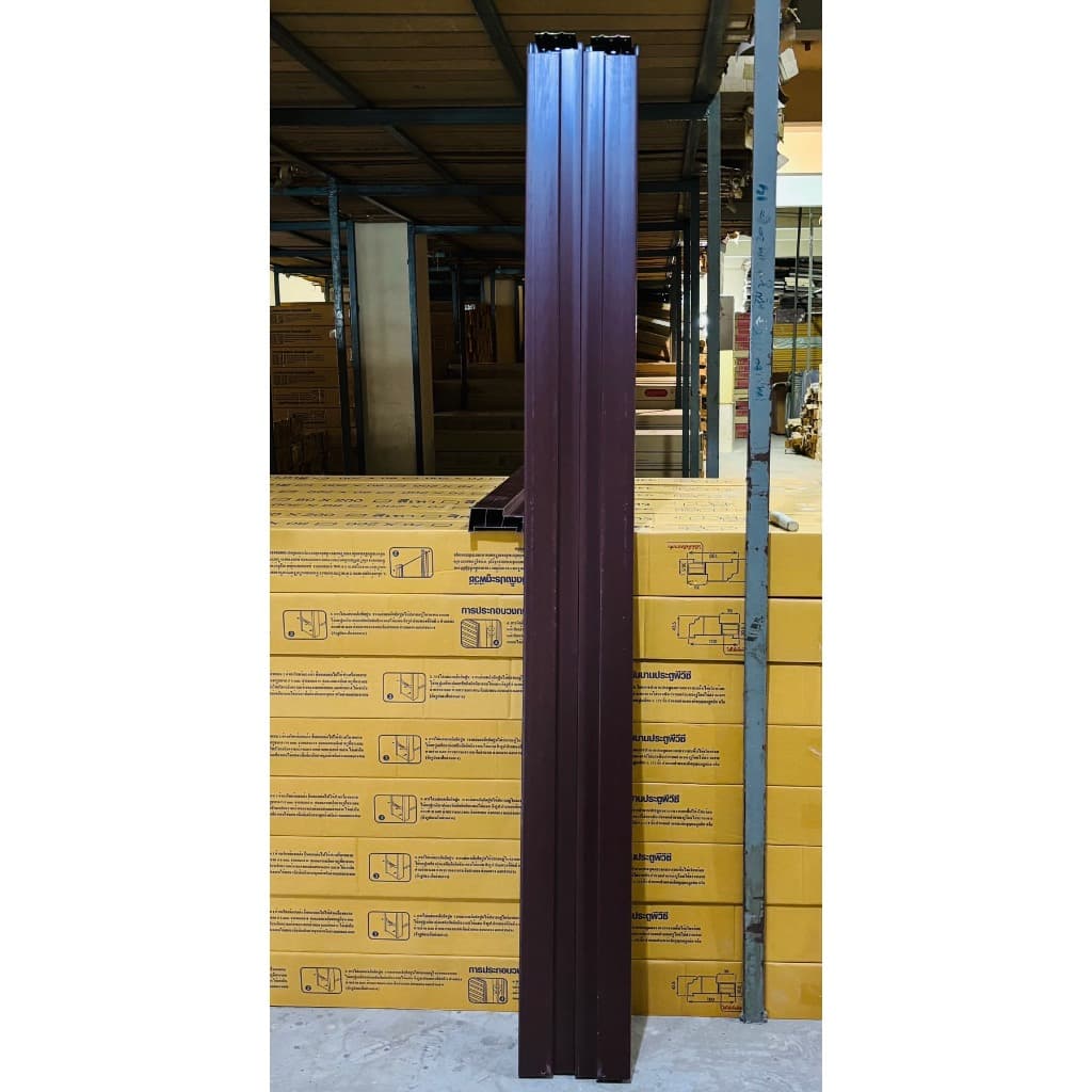 METROTECH วงกบประตูPVC 70*200cm สีโอ๊คราคาถูก (สินค้าล้างสต็อก ราคาพิเศษ)