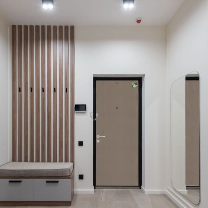 Metro-Tech ประตู UPVC ไม้สังเคราะห์ รุ่น MPบานเรียบ ขนาด 80x200 cm. thumbnail 5